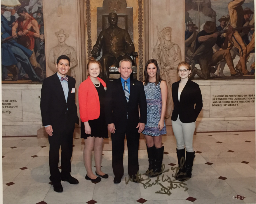 Cobi Works with Representative Jeffrey Roy